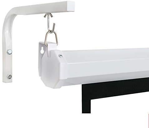 ZHXQ Projection Screen Hanger Projector Screen Hanger Projection Screen L-shaped Wall Extension Adjustable Telescopic Wall Bracket