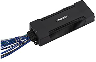 Kicker 48PXA10005 - Amplificador Powersport resistente a la intemperie - 4 canales de 100 W, rango completo de 4 canales con canal de subwoofer de 600 vatios