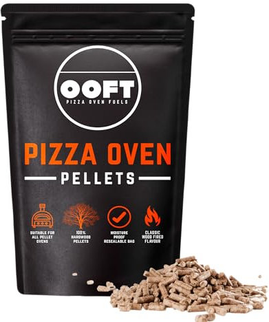 OOFT Granulés de four à pizza en bois de chêne – Sac refermable de 4,5 kg – Haute puissance thermique – Convient pour Ooni, Dellonda, Nero, Fresh Grills, Ninja Woodfire et bien plus encore.