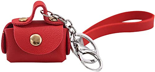 PULABOFemmes Faux Cuir Mini Porte-clés Pendentif Sac À Main Écouteurs De Stockage Porte-Monnaie, Accessoires De Porte-clés De Voiture pour Femmes Hommes Attractive