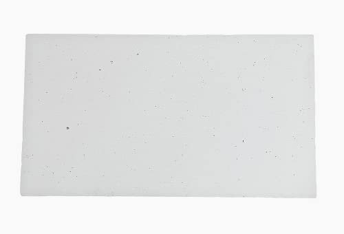 Universelles Keramik-Isolierfaser-Baffle für Kessel, Öfen, Schmieden, Öfen, Pizzaöfen, Outdoor-Pizzaöfen, 53,3 x 29,5 x 1,27 cm