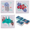 damaloo 3X Magisches Handtuch Kinder mit Tiermotiv - Zaubertuch mit Meerestiere Motiv - Magic Towel Kids - Magische Handtücher Set für Mädchen & Jungen - Zauber Waschlappen aus Baumwolle 30x30