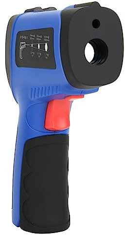Infrarot-Thermometerpistole, Messbereich -58 Bis 4082 ℉ (-50 Bis 2250 ℃), Mit Stativ Für Kontinuierliche Temperaturüberwachung, Digitaler Temperaturmesser Für Industrie, Kochen, Gefrierschrank