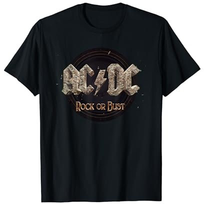 AC/DC Rock Music Band Rock or Bust T-Shirt