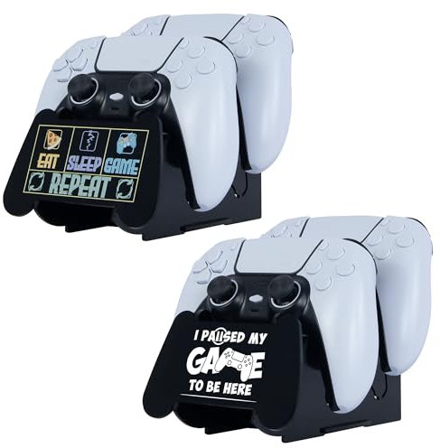 Gooin Global Game Controller Halter - 2 Ebenen Display Stand Zubehör PC Gaming Schreibtisch Decor Stuff Gamer Geschenke für Xbox Series X S, Elite 2, PS5, PS4, PS3, Switch Pro und fast alle Controller