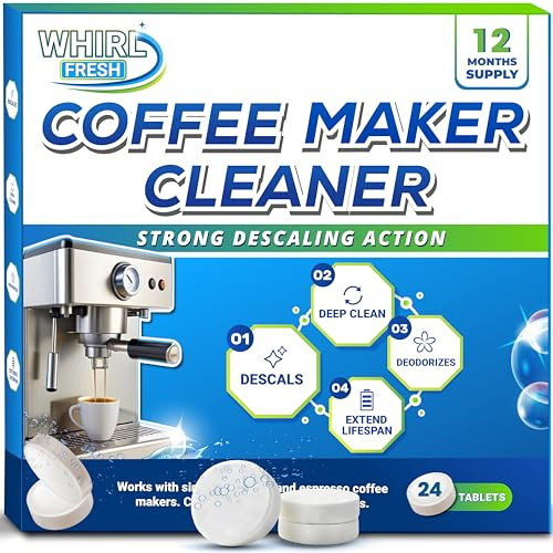 Whirl Fresh Pastillas de limpieza para cafeteras