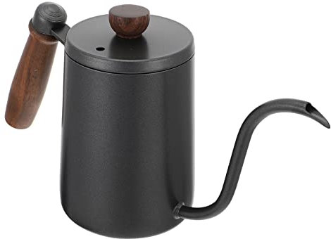 CRILSTYLEO Jarra Cafetera Hervidor De Cuello De Cisne Inoxidable Jarra De Café Hervidor De Boca Ancha