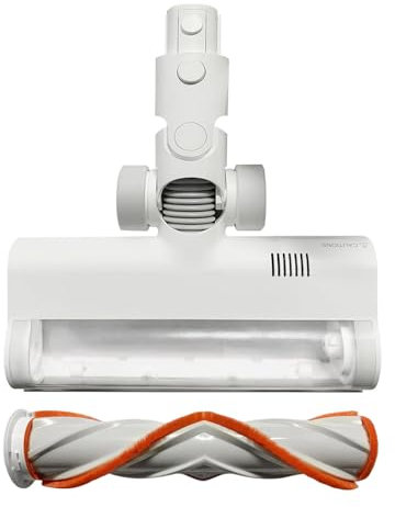 Cabezal de cepillo de tierra para aspiradora VMH1 compatible con XiaoMi G9/G10/1S Mijia - Rodillo colector de polvo inalámbrico de mano (blanco)