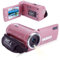 Video Camera Camcorder, 2K 48MP HD Digital Camera for Girls, 16X Zoom Webcam Vlogging Camera for Youtube 270° Rotating Screen Camcorders with Fill Light 1000mAh Battery
