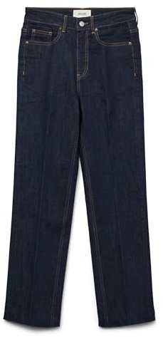 VERO Moda Damen Awalice Hr Straight DNM JNS Ra3032 Noos Vero Moda Female Straight-fit Awalice Hohe Taille Hohe Taille Jeans