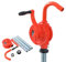 KATSU Tools Pompa Manuale per Fusto di Olio in Ghisa, Pompa Rotativa per Diesel con 3 Tubi di Aspirazione, per Officina e Garage 481306