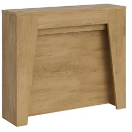 BS COM Console Extensible 90x25/211 cm Anea Chêne Nature