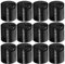 FOMIYES 50pcs Plastic Disc Top Caps Replacement Lids for Bottles Flat Lid Plastic Press Bottle Cap Liquid Dispenser Pump for Travel Home Use