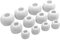 Okuli Set of 12 Silicone EarBuds Ear Tips For JBL Live Buds 3 Earphones in White