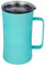 zwxqe Coffee Tumbler with Handle, Portable Drinking Cup, 600ml Hot Cold Beverages Insulated Mug, Multifunctional Splash Proof Tumbler for Hiking, Workplace, Camping, Travel