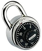 Master Lock Zahlenschloss, schwarz, 1502