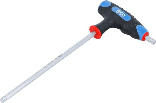 BGS 4010-16 | Schraubendreher mit T-Griff und seitlicher Klinge | T-Profil (für Torx) T40 | Länge 160 mm | Chrom-Vanadium-Stahl | Oberfläche verchromt, matt