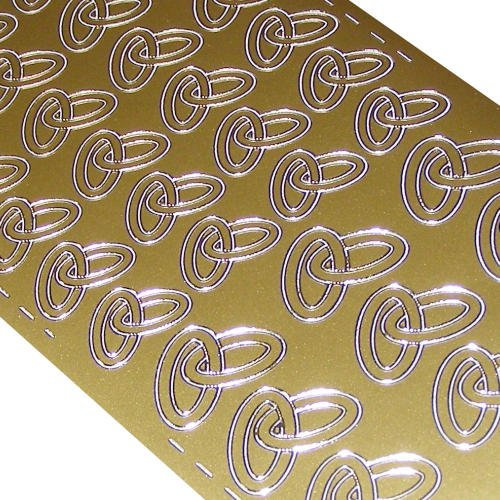 Sticker Trauringe Gold