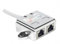 CONECTICPLUS Adaptateur Ethernet RJ45 mâle vers 2 x Femelle 15cm blindé (câblage réseau)