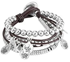 Uno de 50 Damen-Statement-Armbänder Versilbert PUL0524MTL