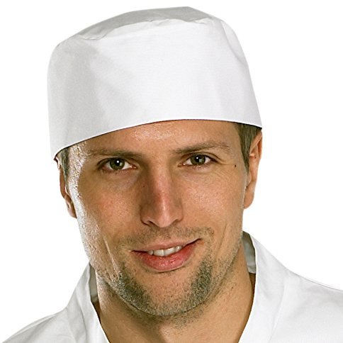 CHEFS SKULL CAP WHITE