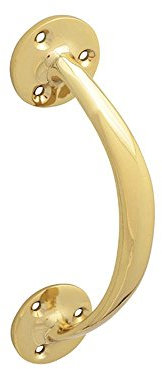Forge 156mm Bow Handle with Victorian Brass Finish