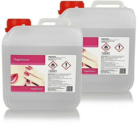SNC 2 x 5 Liter Nagelcleaner Entfetter Gelschwitzschichtentferner mit Duft
