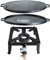 PaellaWorld Paella World International Kit de réchaud à gaz réchaud avec Fonte Plaque de Grill, Multicolore, 2 pièces