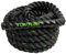 Tunturi-Fitness Functional Cuerda para Batalla, Unisex Adulto, Negro, 9 m