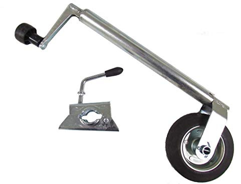 Metal Rim Jockey Wheel with Clamp 35MM
