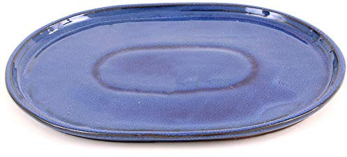Bonsai - Untersetzer oval 31 x 24 cm, blau 54310