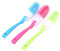 Greatangle Long Handle Bottle Brush Cleaner Cup Dish Pot Bottom Scrubber Cleaning Washing Brushes Washer for Water Bottles Tea Cups Glass Pink 1 Pcs