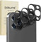 Diruite 3-Pack for iphone 12 Pro Max Camera Lens Protector Metall Lens Protective Cover(6.7-inch)-Black