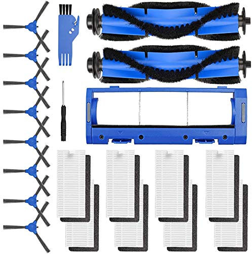 QAQGEAR Ersatzteil Zubehör Seitenbürsten für Goovi 1600PA D380, D382, Eufy RoboVac 11S 30C 15C Coredy R3500 R3500S, R550 (R500 +), R650, R600, R700, iMartine C800, D900, D900C Roboterstaubsauger