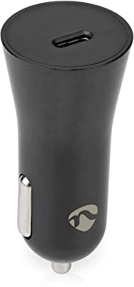 NEDIS Auto-Ladegerät 20 W 1.67 2.22 3.0 A - Anzahl der Ausgänge: 1, Port Type: USB-C™, Automatische Spannungswahl