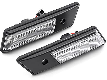 NSLUMO Seitenblinker-Set, bernsteinfarben, klare Linse, kompatibel mit BM/W E36 M3 316 318 318 320 325 318 325 318 325 325 325