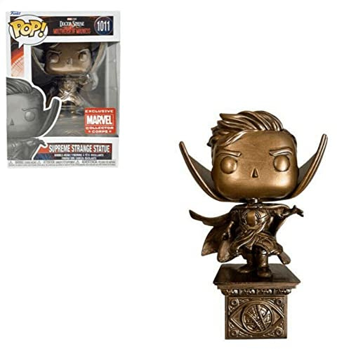Funko POP! Marvel Collectors Corps Exclusive Supreme Strange Statue #1011 with Free Acrylic case!