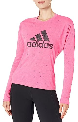 adidas Women's Winners 3.0 Long Sleeve, Pink Fusion, XS