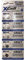 XCell Pile Bouton CR927 (pour de Nombreux Petits appareils, Longue durée de Vie, Faible Auto-décharge) 148264