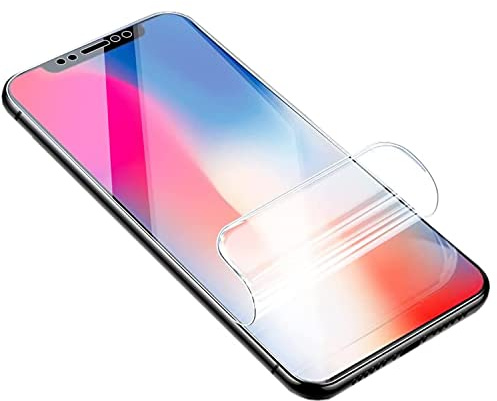 TMahhbid 2 Pezzi Pellicola Idrogel Protettiva per iPhone 11 Pro Max/iPhone XS Max (6.5 pollici), [Film flessibile] Morbida TPU Protezioni Schermo [Trasparente HD]