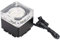 Richer-R Pompe Watercooling, CPU Pompe de Refroidissement à Eau 3000RPM 800L / H Ultra silencieuse 13.5 V Filetage de vis G1 / 4 pour système de Refroidissement PC(Noir)