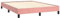 Tino Tech Lit capitonné pour chambre à coucher - Cadre de lit simple - Rose - 140 x 190 cm - Velours