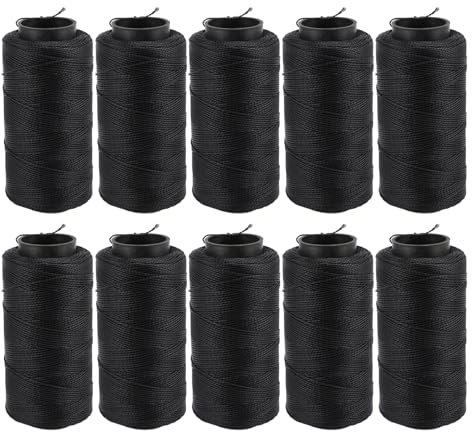 Nähen von Elastischem Faden, Doppelter Hochfester Nylon-Elastikfaden, Gedreht, Wasserdicht, Wetterbeständig, Nylonmaterial, Dicker Faden für die Meisten Szenen