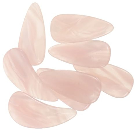 Abaodam 8stücke Zelluloid-fingernagelschutz Für Guzheng Glatte Nagelabdeckung Aus Harzmaterial Langlebig Und Widerstandsfähig Gegen Beschädigungen