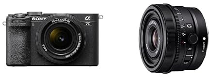 Sony α7CII + Lente SEL2860, Zoom 28-60mm F4-5.6 (Nero) + SEL-24F28G - Obiettivo Full-Frame Focale Fissa 24mm F2.8