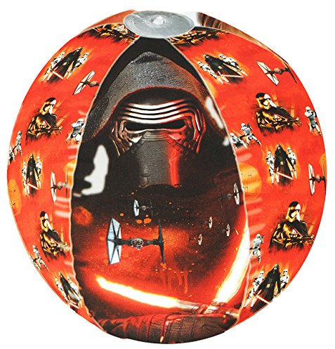 alles-meine.de GmbH Strandball/Ball aufblasbar - Star War - Kylon Ren/Darth Vader - Ø 44 cm - Wasserball - aufblasbarer großer Ball/Beachball - Kinder Spielball Aufblas..