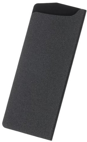 sourcing map Knife Cover Sleeves, 7.7 x 3 ABS Knives Edge Guard Blade Protector Universal Knife Sheath for Home Kitchen, Black