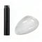 Coffee Bean Dosing Cup and RDT Spray Bottle Kit for Espresso Ceramic Ruffled Leaf Shaped Measuring Tray and Sprayer Set for Reducing Coffee Ground Static (White)