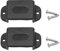 VOANZO Supporto radio da 2 pezzi Supporto radio per auto Supporto per walkie talkie portatile compatibile con Motorola Baofeng Midland e qualsiasi radio con clip posteriore
