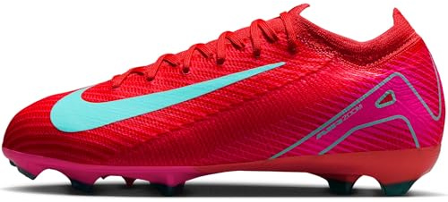 Nike Low-Top-Fußballschuh Nike Jr. Mercurial Vapor 16 Pro Low-Top-Fußballschuh Für Normalen Rasen (Jüngere/Ältere Kinder), Ember Glow/Aurora Green, HF5448-800, 38.5 EU (6Y US)